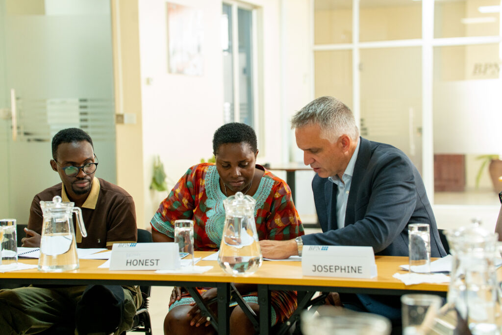 Business trainer leading SME training in Uganda in the age of AI