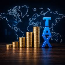 Coins with the text "Taxation Seminar" representing tax education and professional training.